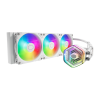 Tản nhiệt nước CPU CoolerMaster MasterLiquid 360 ATMOS ARGB White (LGA1851/1700/1200/115x, AM5/AM4)