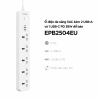 Ổ Cắm Điện Energizer EPB2504EUWE (5 x Cổng AC, 2 x Cổng USB-A, 1 x Cổng USB-C, 2 Mét)