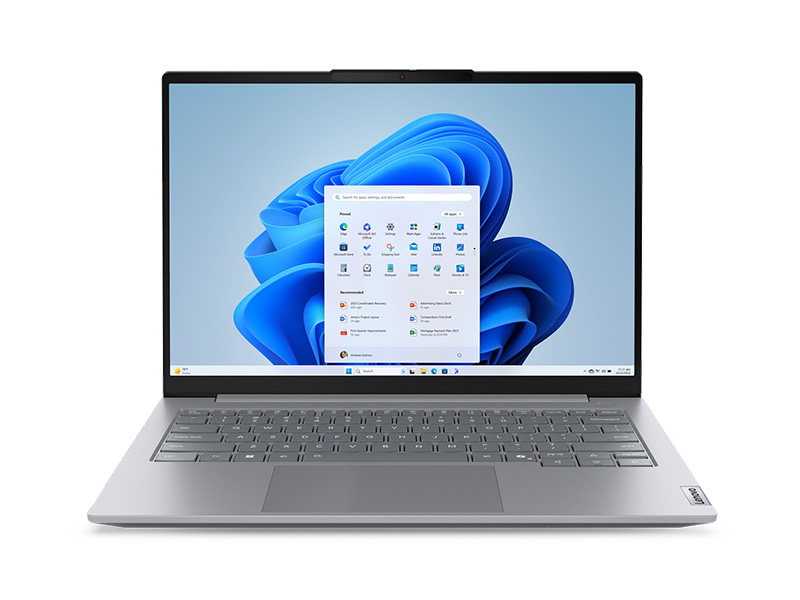 35996-thinkbook-14-g8-irl Laptop Lenovo ThinkBook 14 G8 IRL 21SG007MVA (Core Ultra 5 210H, RAM 16GB, SSD 512GB, Màn Hình 14 inch WUXGA, NoOS, Gray, Vỏ nhôm)