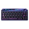 Bàn Phím Cơ Không Dây LEOBOG AMG65 Đen Tím - Jadeite switch (3 mode, Màn Dot Matrix + TFT, Gasket Mount, Hotswap)