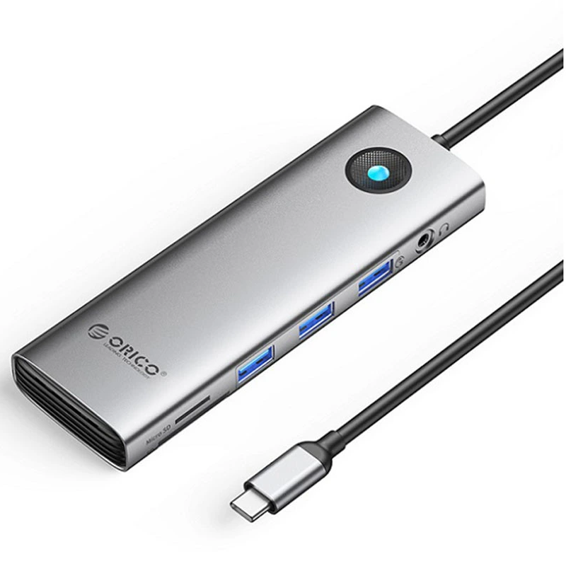36186-dau-chuyen-usb-type-c-10-in-1-orico-pw11-10p-gy-philong1-1 Đầu Chuyển USB Type C 10 IN 1 ORICO PW11-10P-GY