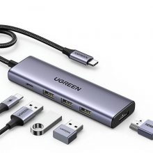 Đầu Chuyển USB Type C 5 IN 1 UGREEN 15597