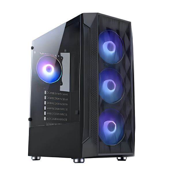 36298-vo-case-patriot-pa901-black-philong-1 Vỏ Case Patriot PA901 Black (E-ATX, Sẵn 3 fan RGB, Max 6 fan. Rad 240)