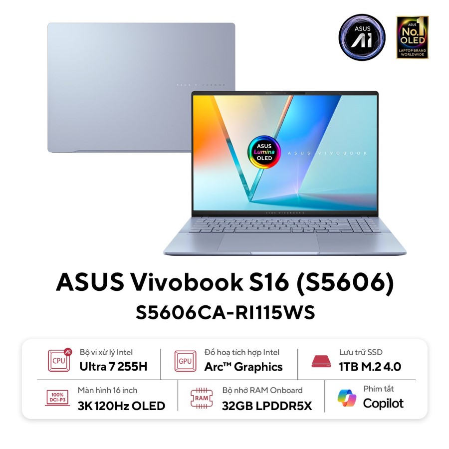 36327-laptop-asus-vivobook-s16-oled-s5606ca-ri115ws-philong1-1 Laptop ASUS Vivobook S16 OLED S5606CA RI115WS (Intel Core Ultra 7--225H, RAM 32GB, SSD 1TB, Intel Arc Graphics, Màn Hình 16inch 3K, Windows 11, Màu Xanh)