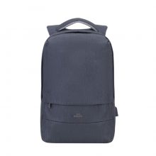 Balo Laptop 15.6inch Rivacase 7562 Dark Grey (Polyester, Khả Năng Chống Nước)