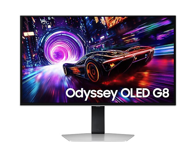 36342-yastcbm5-1 Màn Hình Gaming SAMSUNG Odyssey OLED G8 G81SF LS27FG812SEXXV (27 inch, OLED, 4K, 240Hz, 0.03ms, AMD FreeSync Premium Pro)