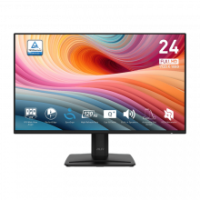 Màn Hình 23.8inch MSI PRO MP242A E2 (FullHD, IPS, 120Hz, 1ms, Tích Hợp Loa, Màu Đen)