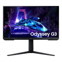 Màn Hình Gaming Samsung Odyssey G3 LS27DG302EEXXV (27inch, FullHD, VA, 180Hz, 1ms, Màu Đen)