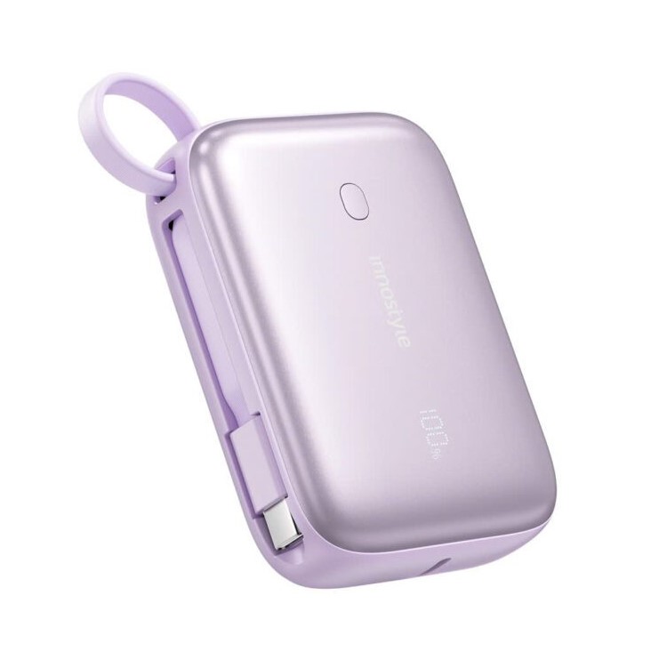 36601-pin-sac-du-phong-innostyle-powermini-ii-led-ip22g2lv-tim-philong1-1 Pin Sạc Dự Phòng Innostyle PowerMini II Led 10.000mAh IP22G2LV Màu Lavender (Kèm Cáp USB Type C)