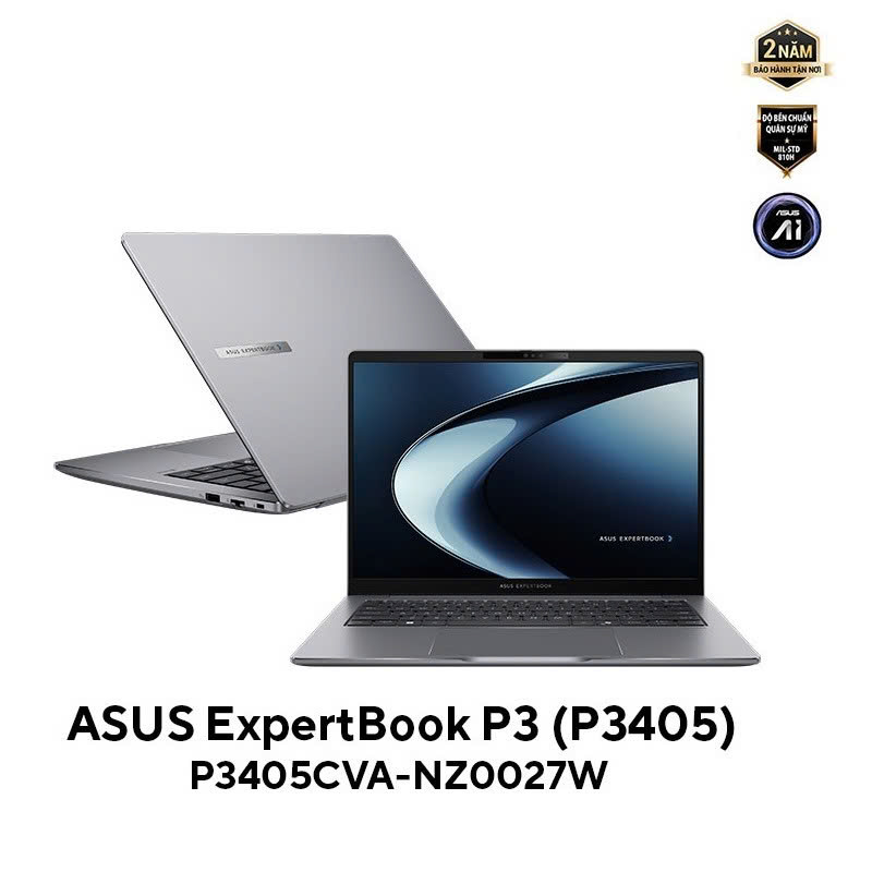 36635-z6931997657516_bf3ca53df63cb2ae3a8705b52787bcd1-1 Laptop Asus ExpertBook P3 P3405CVA-NZ0027W (Core i5-13420H, RAM 16GB, SSD 512GB, Màn Hình 14Inch IPS WQXGA 144Hz 100% sRGB, VGA UHD Graphics, Windows 11)