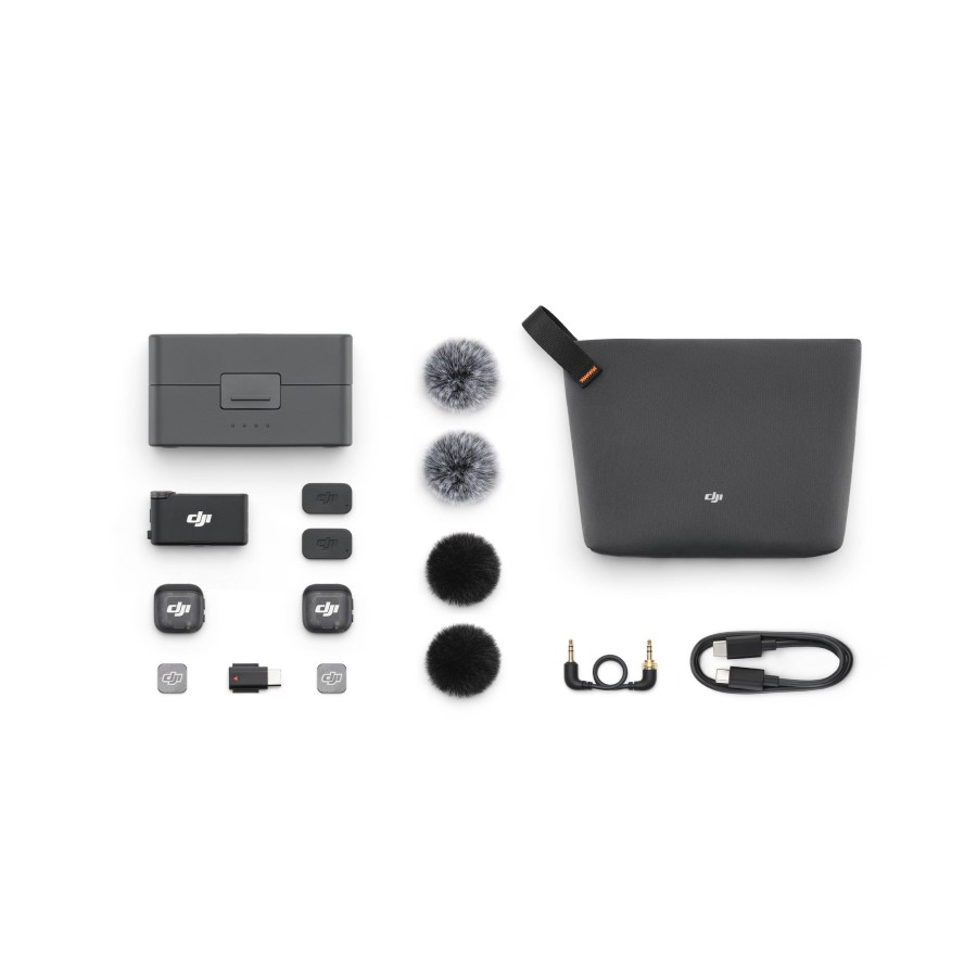 36664-bo-micro-thu-am-khong-day-dji-mic-3-2tx-philong-4-1 Bộ Micro Thu Âm Không Dây DJI Mic 3 (2TX, 1TX, Charging Case)