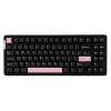 Bàn Phím Cơ Không Dây Vỏ Nhôm LEOBOG Hi86 Đen Hồng - Nimbus V3 switch (3 mode, PBT Keycap, Gasket Mount, Hotswap, Led RGB)