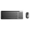 Combo Bàn Phím Và Chuột Không Dây MicroPack Lifestyle KM-238W Grey (KM-238W-EN-CG)