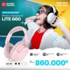 Tai Nghe Không Dây Alpha Works LITE 660 Pink (Bluetooth 6.0, Pin 50h, Hỗ Trợ Cổng AUX)