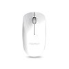 Chuột Không Dây Newmen D007 - Màu Trắng (2.4GHz, 1200 DPI, Silent, Pin AA)