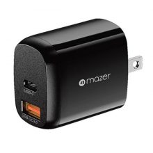 Củ Sạc Mazer SuperMINI 20W US Foldable M-GAN20US-V2-BK Black