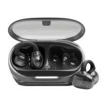 Tai Nghe Không Dây Open Ear JBL Soundgear Clips Black (Bluetooth 5.4, Thời Lượng Pin Đến 8 Giờ, Chuẩn Kháng Nước Bụi IP54)