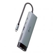 Bộ Chuyển Đổi Hub USB-C 9 in 1 TP-Link UH9120C (HDMI 4K, RJ45 1Gbps, PD 100W, SD/MicroSD, USB-C, 3x USB-A)