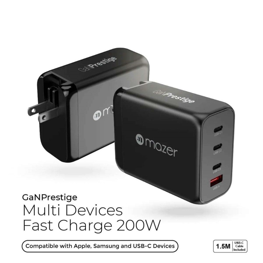 37367-cu-sac-mazer-ganprestige-200w-black-philong1-1 Củ Sạc Mazer GaNPrestige 200W Black (M-GAN200W-BK)