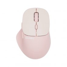 Chuột Không Dây DareU LM165D Pink (2.4GHz + Bluetooth, 2400 DPI, Silent, Pin sạc)
