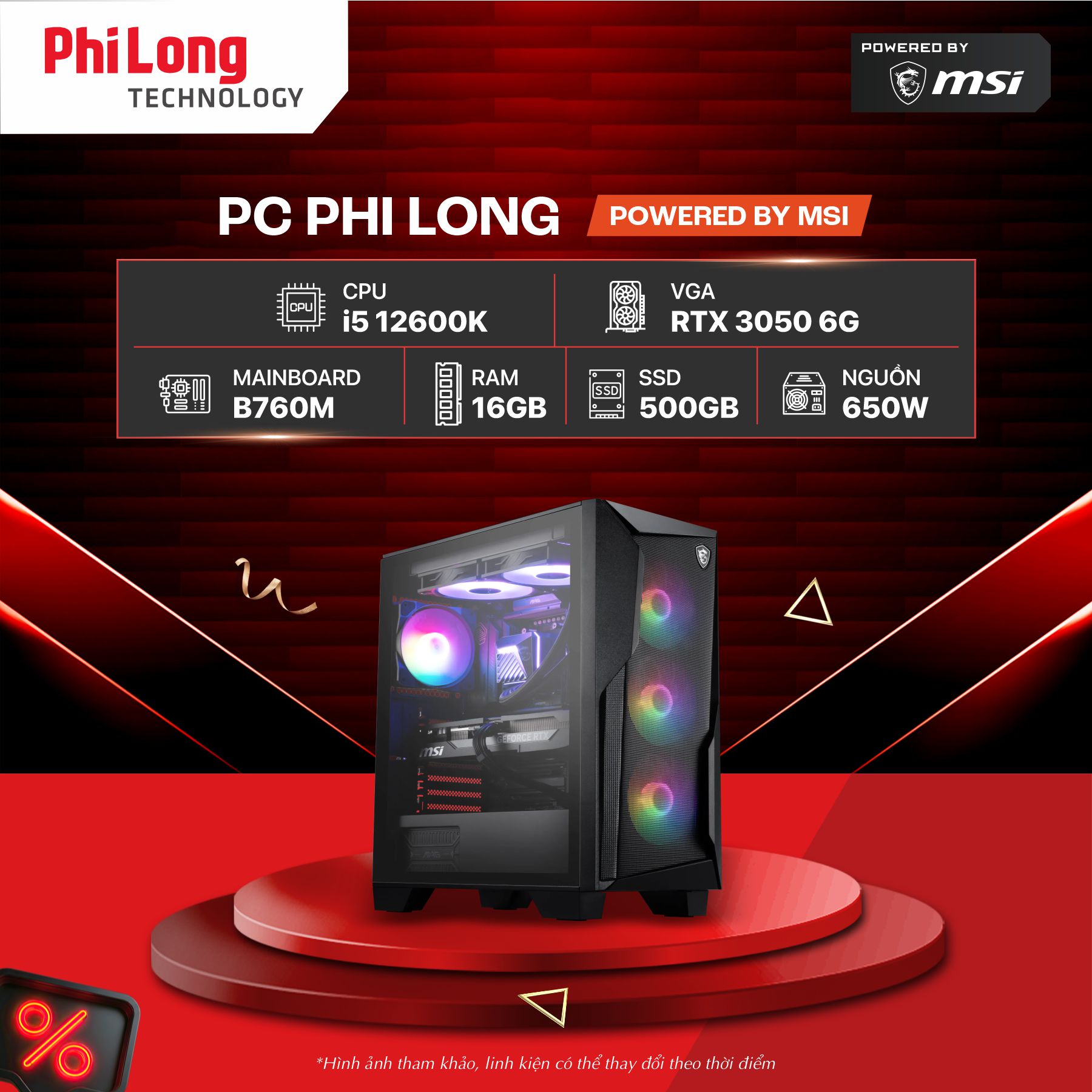 37666-pc-phi-long-esport-gaming-i5-12600k-rtx3050-6g-powered-by-msi-1 PC Phi Long Esport Gaming - i5 12600K / RTX 3050 6G / RAM 16GB / SSD 500GB - Powered By MSI