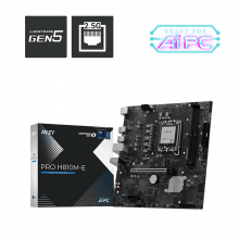 Mainboard MSI PRO H810M-E (LGA 1851, 2x DDR5, HDMI, Displayport, PCIe 5.0, LAN 2.5G, m-ATX)