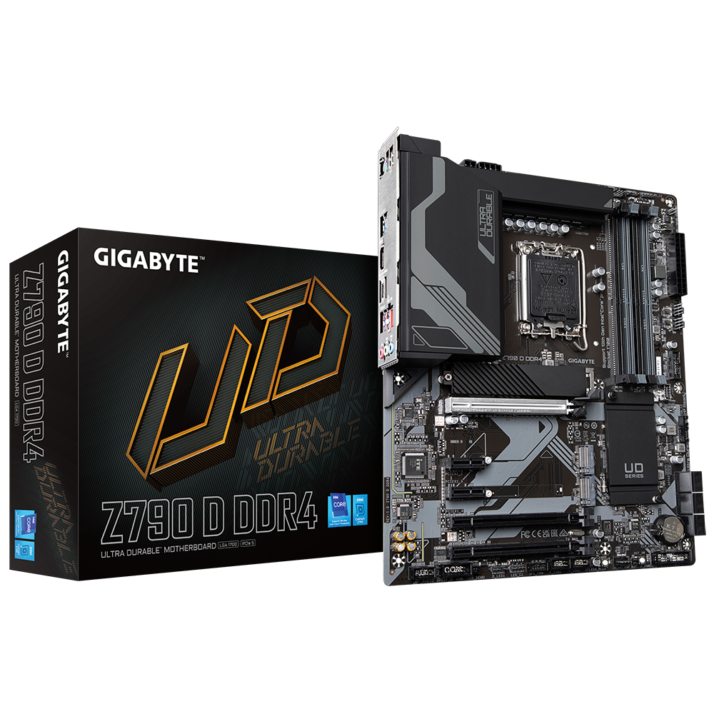 29130-1000-5 Mainboard Gigabyte Z790 D DDR4 (LGA 1700, 4x DDR4, HDMI, M.2 PCIe 4.0, ATX)