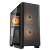 Vỏ Case Cougar Airface Flo RGB Black (ATX, Sẵn 3 fan ARGB, Cổng I/O dạng modular, Rad 360, USB-C)