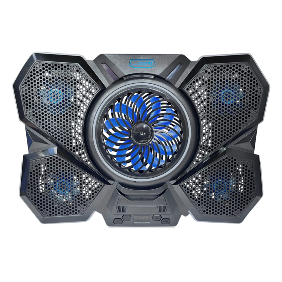 37724-de-tan-nhiet-laptop-coolcold-f13-plus-philong1 Đế Tản Nhiệt Laptop COOLCOLD F13 PLUS (5 Fan, Led Xanh, Có Thể Nâng Hạ)