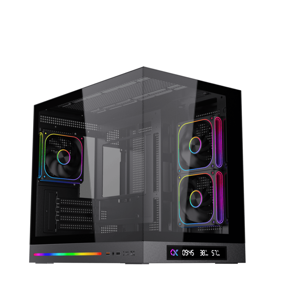 37738-case-xigmatek-cloud-m-dgt-3af-black-en49996-philong-1 Vỏ Case Xigmatek Cloud M DGT 3AF Black - EN49996 (m-ATX, Sẵn 3 fan ARGB, Max 9 fan, Rad 360)