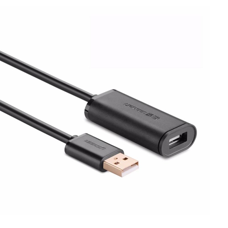 37740-cap-usb-ugreen-10324-philong1-1 Cáp USB 2.0 UGREEN 10324 (Dài 20 mét, Có IC Khuếch Đại)