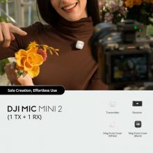 Micro Thu Âm Không Dây DJI Mic Mini 2 (1 TX, 1 RX)