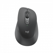 Chuột Không Dây Logitech Signature Comfort M840L Graphite (Bluetooth, 4000 DPI, Quiet Clicks, Pin AA)