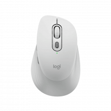 Chuột Không Dây Logitech Signature Comfort M840L Off-white (Bluetooth, 4000 DPI, Quiet Clicks, Pin AA)