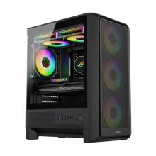 Vỏ Case MIK H2 Black (m-ATX, No fan, Max 8 fan)