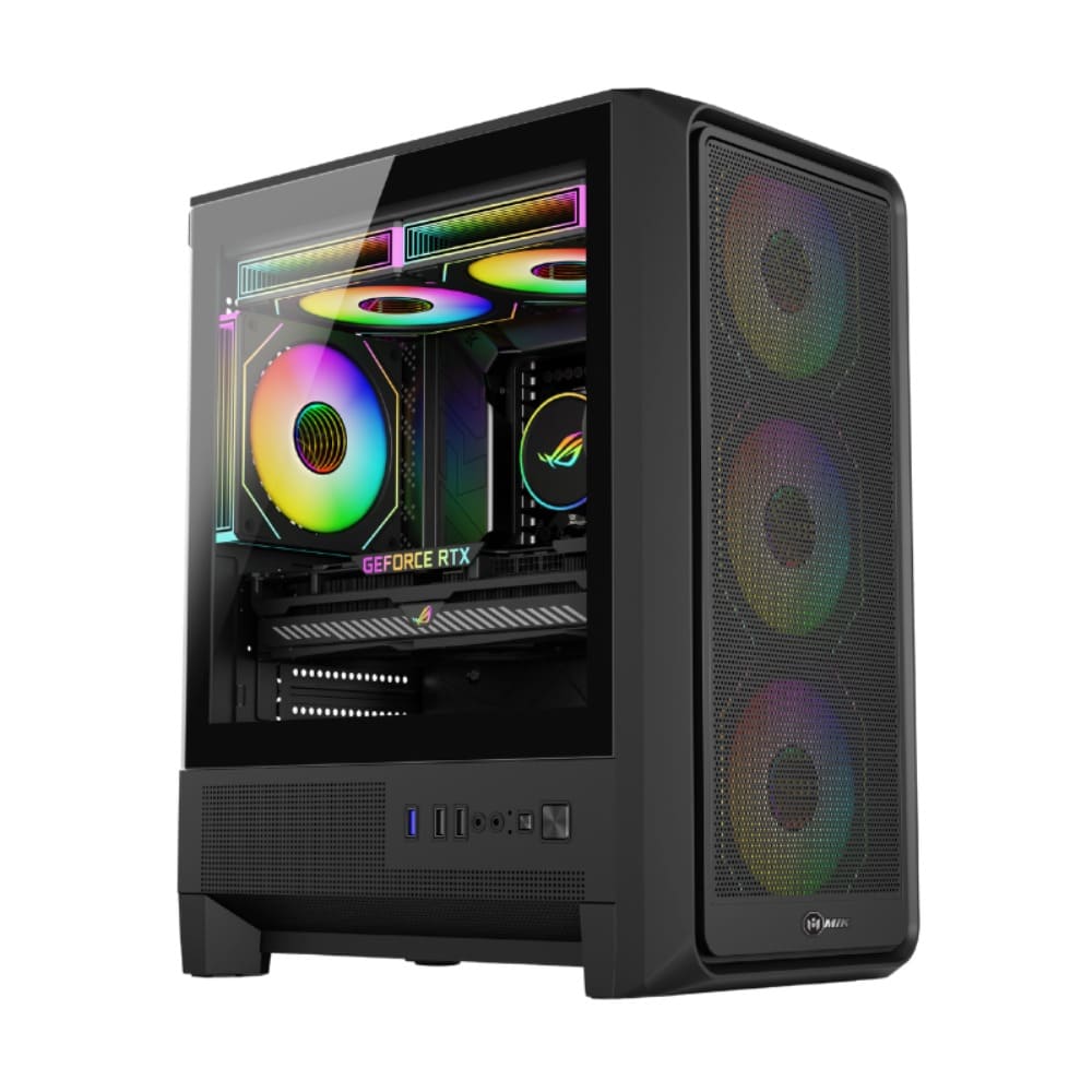37792-vo-case-mik-h2-black-philong-1 Vỏ Case MIK H2 Black (m-ATX, No fan, Max 8 fan)