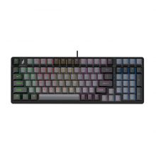 Bàn Phím Quang Cơ EDRA EK398X Alpha - Optical Blue Switch (Rainbows LED, LED viền, IP57)