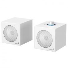 Loa Vi Tính 2.0 Genius SP-HF300U Màu Trắng