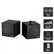 Loa Vi Tính 2.0 Genius SP-HF300U Màu Đen