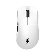 Chuột Gaming Không Dây ThunderBird TM621W White (3 mode, PAW3311, 12.000 DPI, 58g)