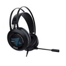 Tai Nghe Zidli ZH6+ Black (Có Led, Kết nối USB, Kèm cáp gộp 2 cổng 3.5)