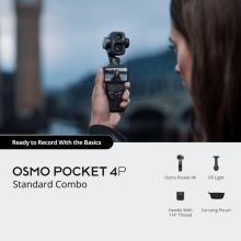 Máy Quay Phim DJI Osmo Pocket 4P Standard Combo (Black)
