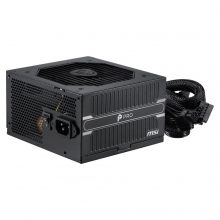 Nguồn Máy Tính MSI PRO A650BN 650W, 80 Plus Bronze, Full Range