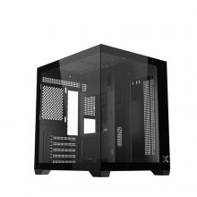 Vỏ Case Xigmatek AQUA MS Black - EN90052 (m-ATX, No Fan, Max 7 Fan, Rad 240)