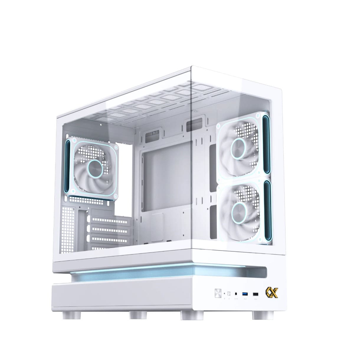 38093-case-xigmatek-wind-m-3af-arctic-en90342-philong-1 Vỏ Case Xigmatek WIND M 3AF Arctic (White) - EN90342 (m-ATX, Sẵn 3 Fan ARGB, Max 9 Fan, Rad 360)