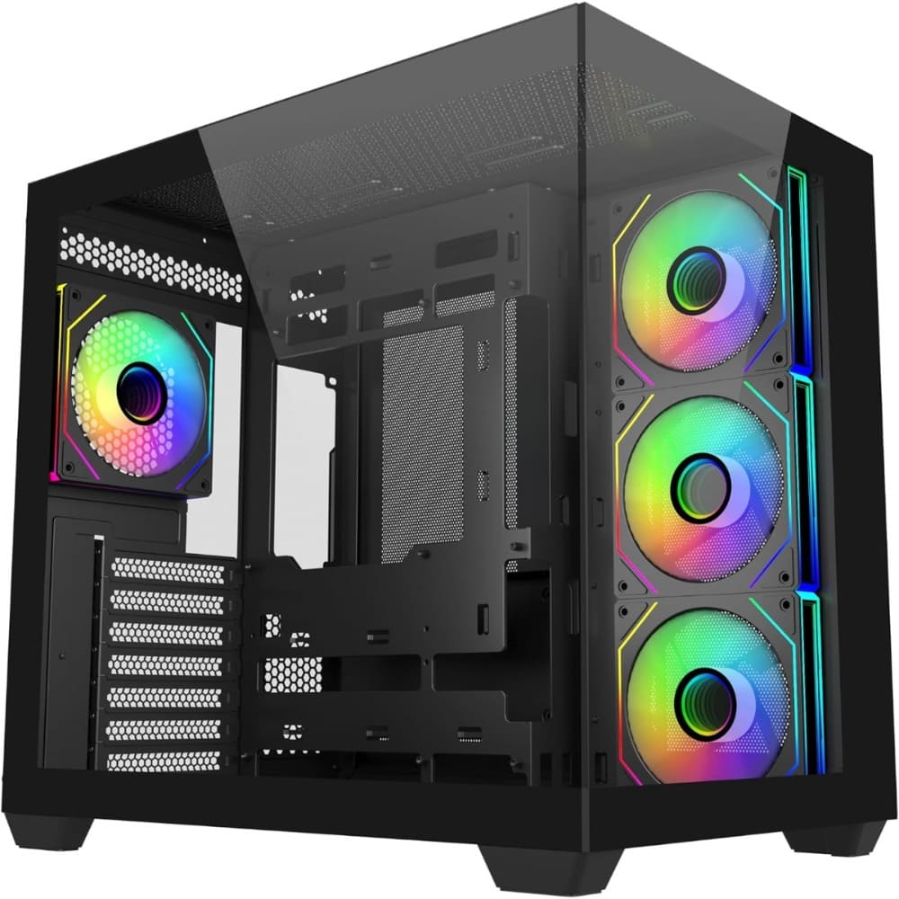 38152-case-coolermaster-elite-681-black-philong-1 Vỏ Case Cooler Master Elite 681 Black (ATX, Sẵn 4 fan ARGB, Max 10 fan, Rad 360, USB-C 20Gbps)