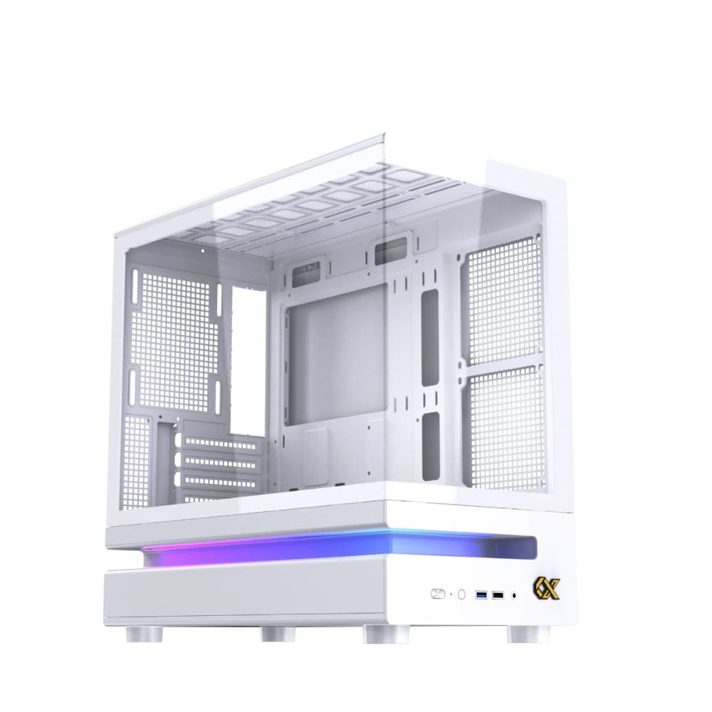 38091-case-xigmatek-wind-m-arctic-en90366-philong-1-1 Vỏ Case Xigmatek WIND M Arctic (White) - EN90366 (m-ATX, No Fan, Max 9 Fan, Rad 360)
