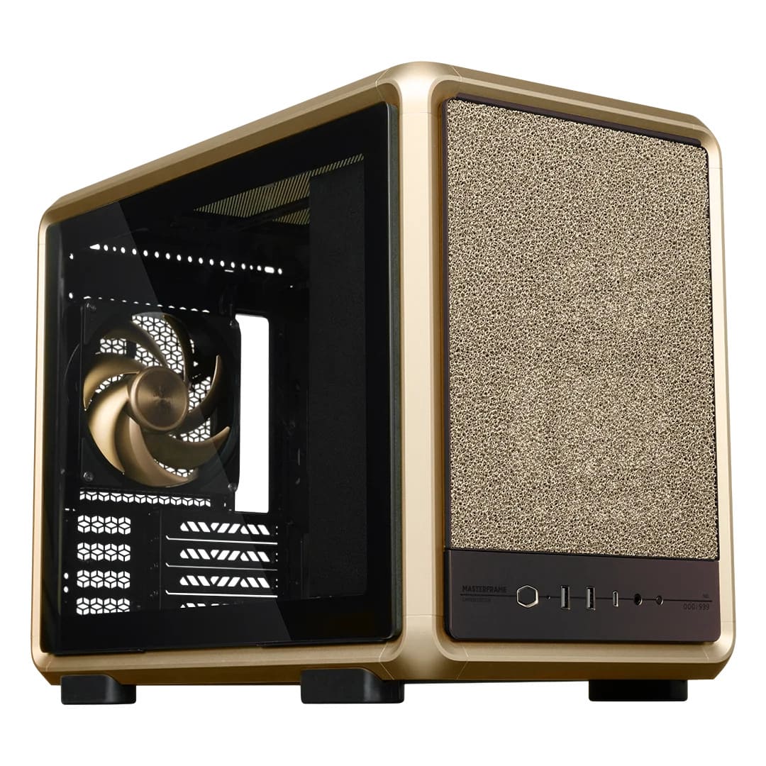38157-case-cooler-master-masterframe-400-mesh-gold-limited-edition-philong-1-1 Vỏ Case Cooler Master MasterFrame 400 Mesh Gold Limited Edition (m-ATX, Sẵn 1 fan ARGB, Max 9 fan, Rad 360, USB-C 20Gbps)