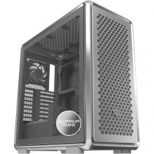 Vỏ Case Cooler Master MasterFrame 600 Silver (E-ATX, Sẵn 4 fan ARGB, Max 10 fan, Rad 420, USB-C 20Gbps)