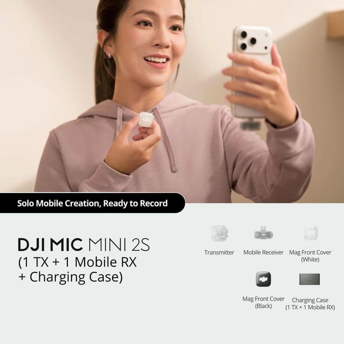 38190-dji-mic-mini-2s-1-tx-1-mobile-rx-charging-case-philong2-1 Micro Thu Âm Không Dây DJI Mic Mini 2S (1 TX, 1 Mobile RX, Charging Case)